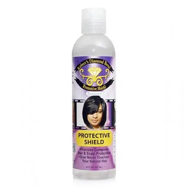 Roberts Diamond Protective Shield Transparent Strong Hold Hairstyle Gel, 8 oz Beauty & Personal Care Haircare Styling Product, Strong Hold Gel