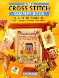 USED-The New Cross Stitch Sampler Book by Helen Phillips (Hardcover)