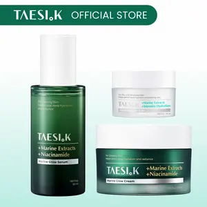 TAESI.K Marine Glow Trio | Marine Serum + Hydrating Cream + Barrier Balm