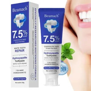 Hydroxyapatite Toothpaste  7.5% | Fluoride-Free | Enamel Repair & Teeth Whitening | Refreshing Flavor | Single Item for Sensitive Teeth Care | 4.23oz Clean Removal Fathersdaygift