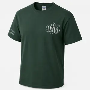 Personalized Monogrammed Dad Embroidered Sweater or Hoodie, Unisex Crewneck & Hooded Sweatshirt, Custom Name Monogram Shirt, Personalized | Family Monogram Gift,Fathers day Gift