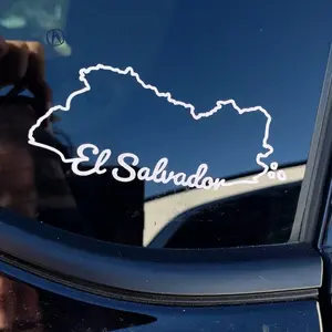 El Salvador car decal
