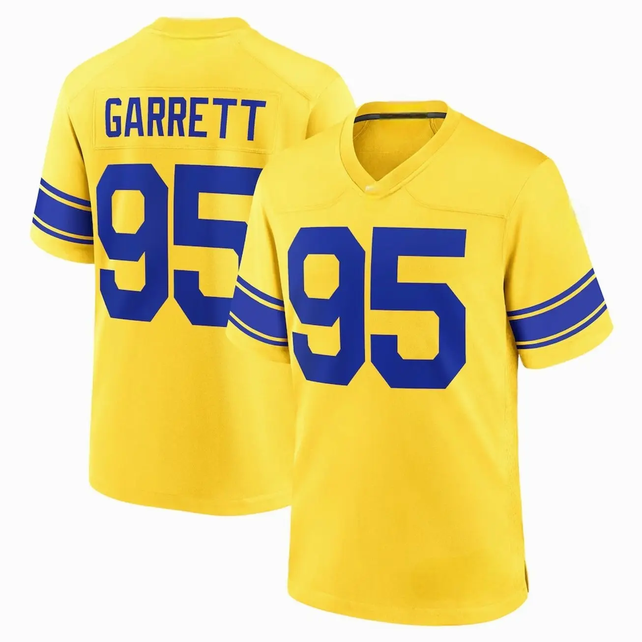 Unisex Football inspired by Garrett 95 Los Angeles Classic Sol Game Jersey - Yellow