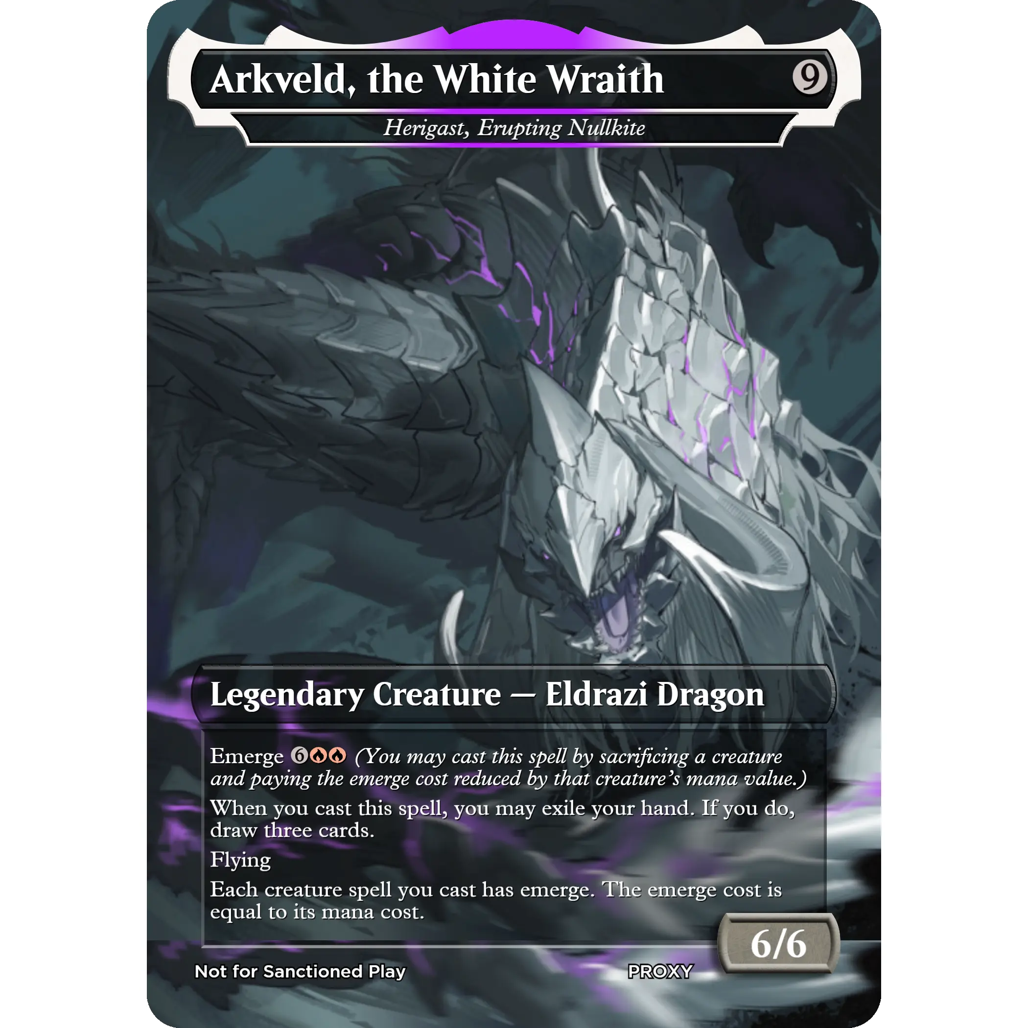 GhostDogProxies Arkveld the White Wraith Herigast Erupting Nullkite MTG Proxy Card for Monster Hunter Wilds 6/6 Legendary Creature Eldrazi Dragon - TikTok Shop GhostDogProxies Arkveld the White Wraith Herigast Erupting Nullkite MTG Proxy Card for Monster Hunter Wilds 6/6 Legendary Creature Eldrazi Dragon - TikTok Shop