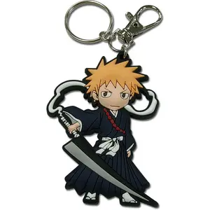 Bleach - SD Ichigo Kurosaki w/ Zangetsu PVC Keychain