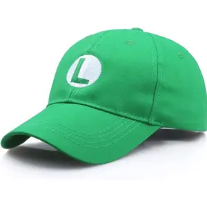 Adult Kids Youth Baby Mario Luigi Mesh Trucker Hat Cap Snapback Cosplay Costume Halloween Wayne's World Wig