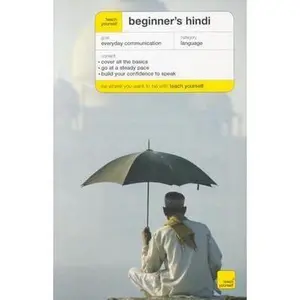 USED Book - Teach Yourself Beginner's Hindi, book only by Rupert Snell (Paperback) - english
