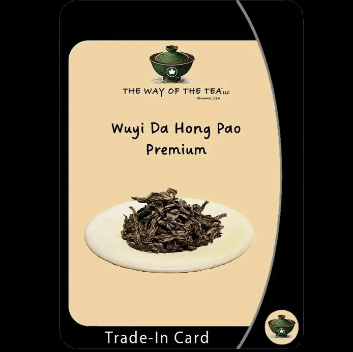 Wuyi Da Hong Pao, Premium Trade-In Card