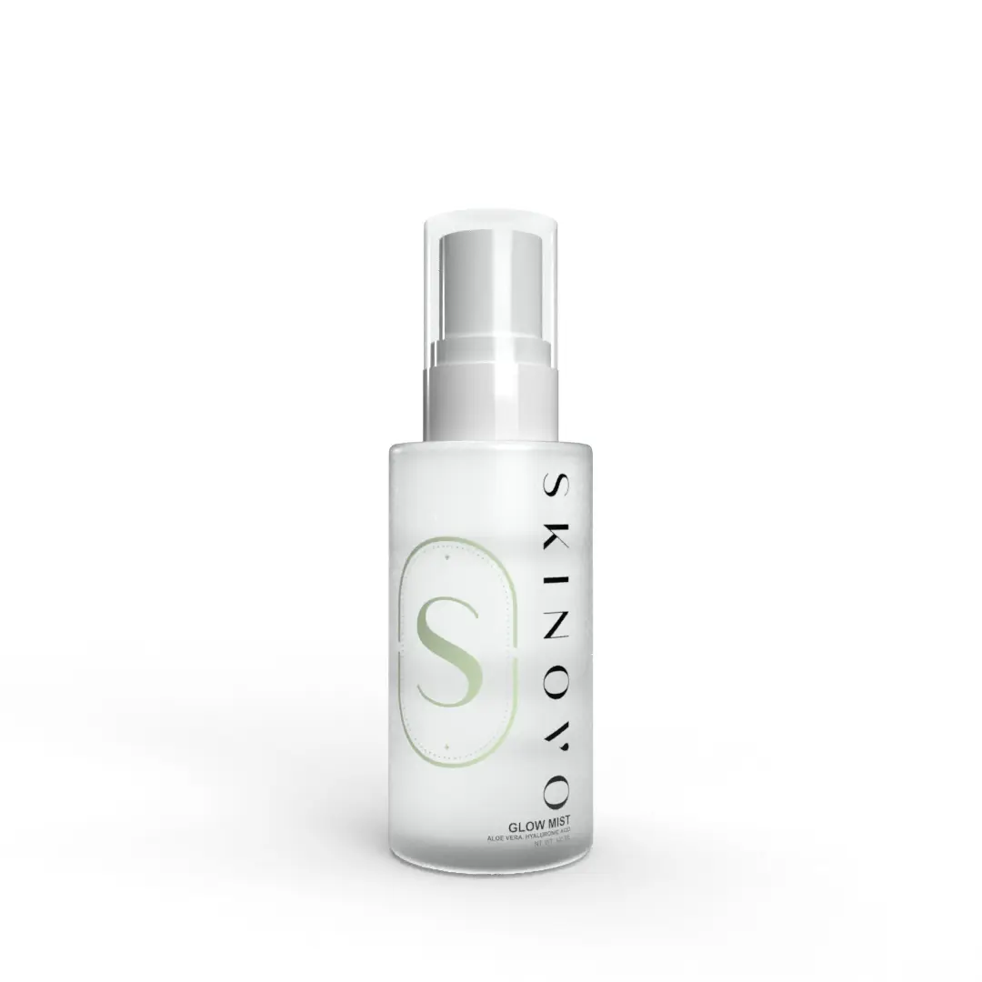 Glow Mist Hydrating  Daily Facial Spray with Hyaluronic Acid & Aloe Vera for Dewy Refreshed Glowing Skin
