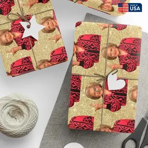 Golden Girls Christmas Vacation Wrapping Paper, Betty White Flipping the Bird Wrapping Paper, Xmas Vacation Paper Roll, Christmas Funny Gift