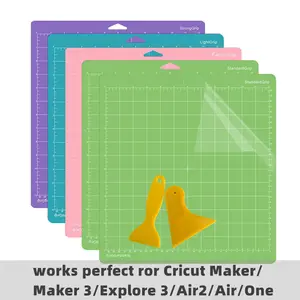 12x12 Inch Machine Cutting Pad, Sticky Pad for Maker 3, Maker, Explore 3, Air 2, Air, One, Durable Replacement Cutting Pad