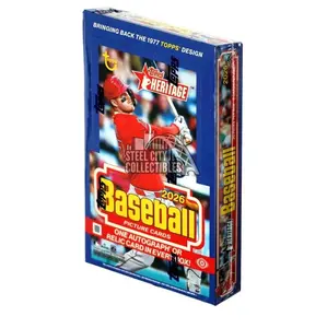 2026 Topps Heritage MLB Baseball Hobby Box