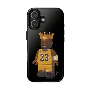 Mini Lebron James Tough Phone Case, Full Model, King James Phone Case