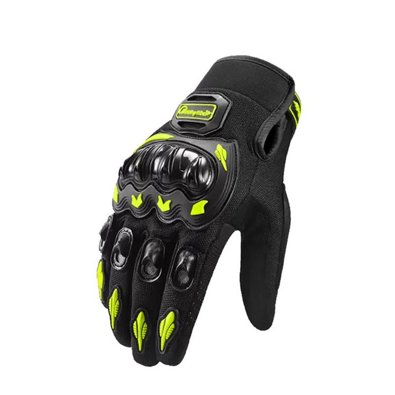 Motorcycle riding gloves for outdoor use, suitable for both men and women, breathable, anti-fall, wear-resistant, touchscreen compatible, protective gloves for all seasons