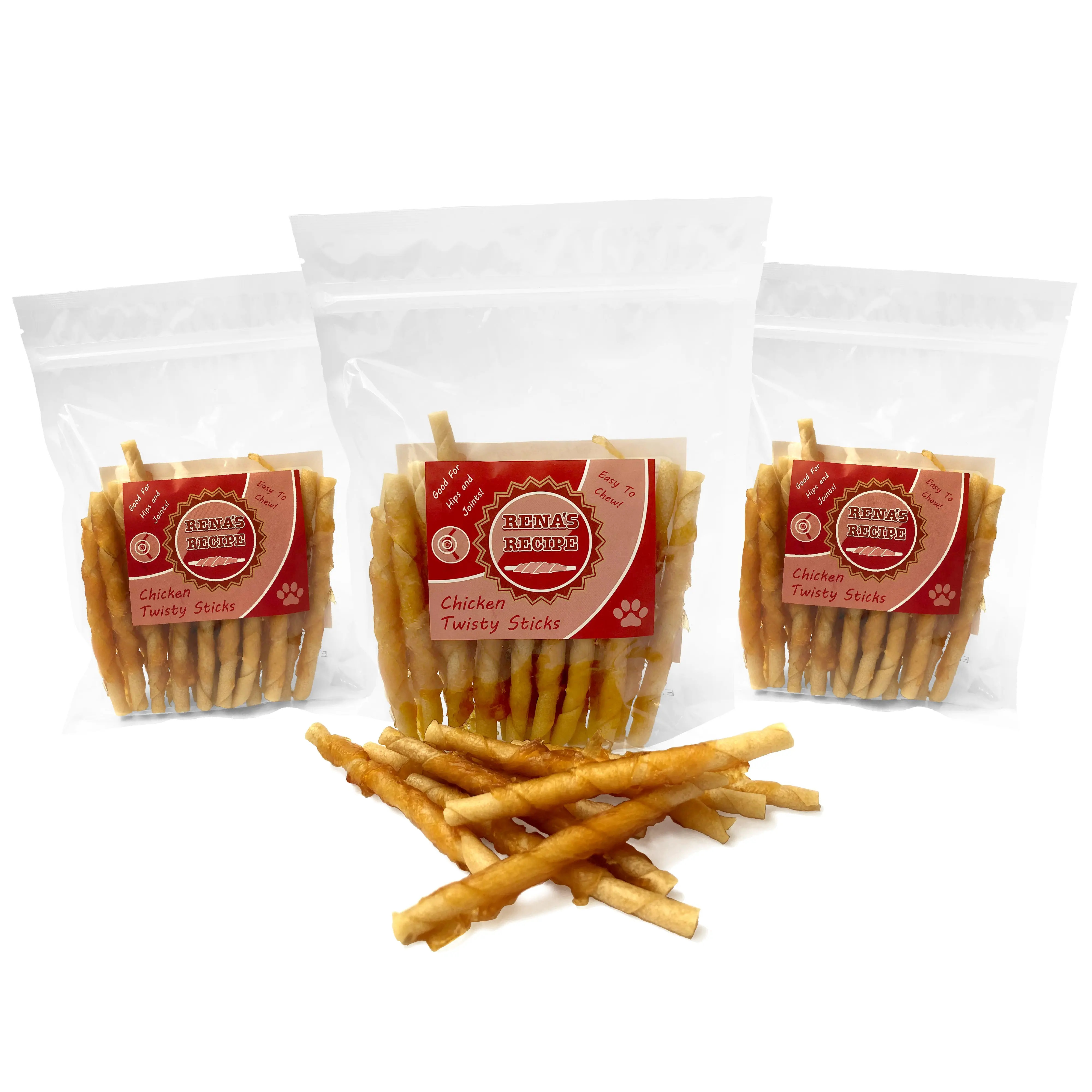 Rena's Recipe Chicken Twisty Sticks (8 oz) (pack of 3)