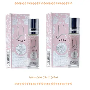 Yara Roll-On Perfume Oil 2 Pack - 0.34 Fl Oz - Convenient Fragrance for a Luxurious Scent Experience