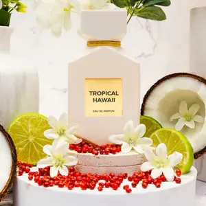 Tropical Hawaii Camara Eau de Parfum 3.4oz Made in UAE - Refreshing Coconut & Lime Scent