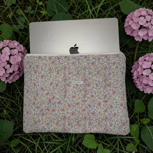 Spring Floral Laptop Sleeve