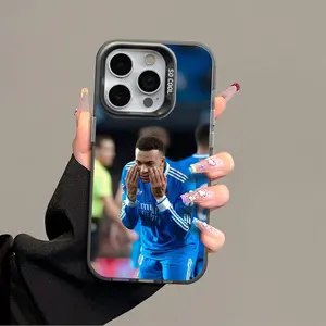 Mbappé IPhone 17 Promax Phone Case Anti Drop Protective Case Suitable For iphone 16 15 14 13 SAMSUNG S25 24 23 22 ULTRA Acrylic Football Phone Case