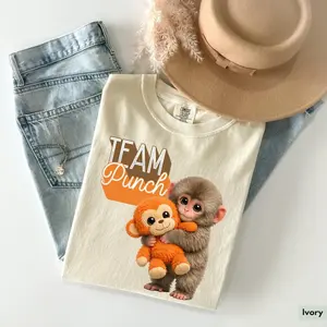 (Sale Off Up To 50%) Comfort Colors Punch Monkey Shirt for Animal Lover TShirt Cute Monkey Tee