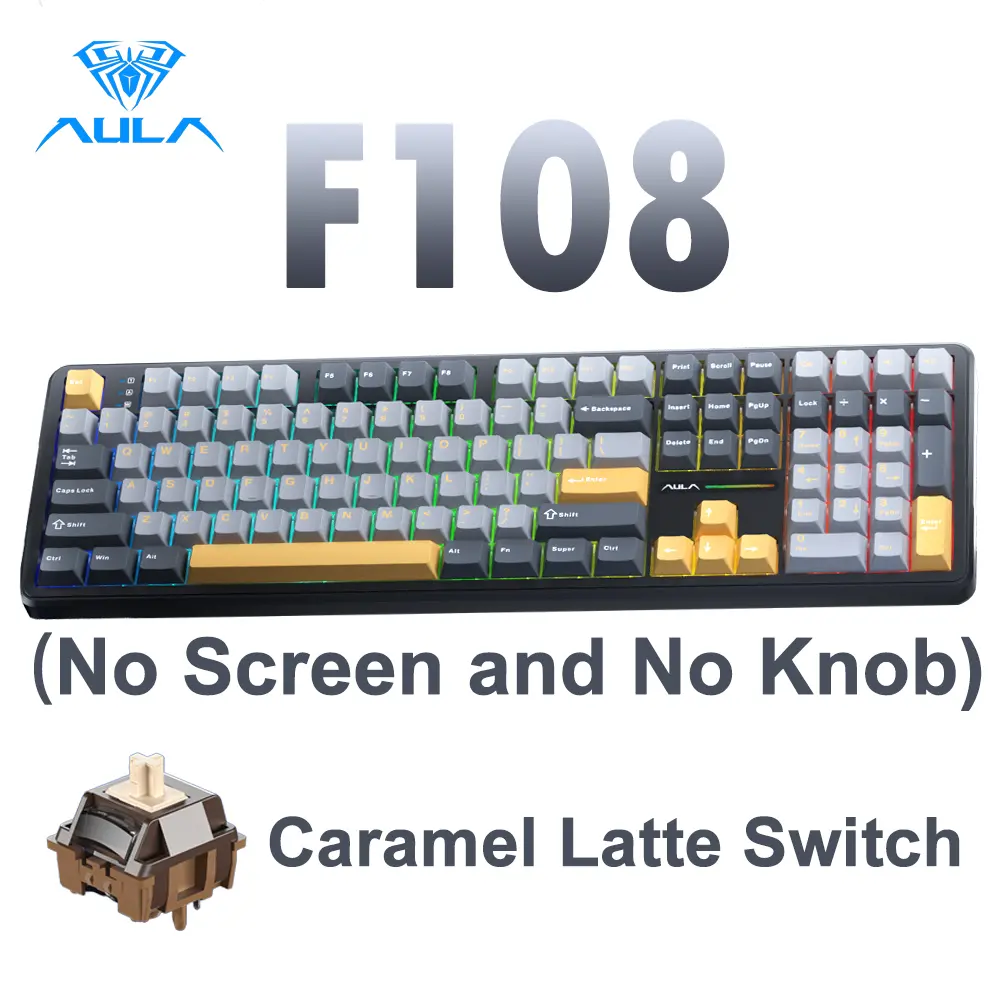 F108-Dark Grey&Light Grey&Yellow