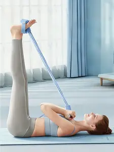 Viral Trending Pedal Resistance Bands, Anti-Slip Foam Handles, 6-Tube rubber trainer, odor-free rubber. Yoga gear for full-body stretch, eases stiffness. Top selling fitness gear for home dorm office, hot sell workout tool for fitness fans.