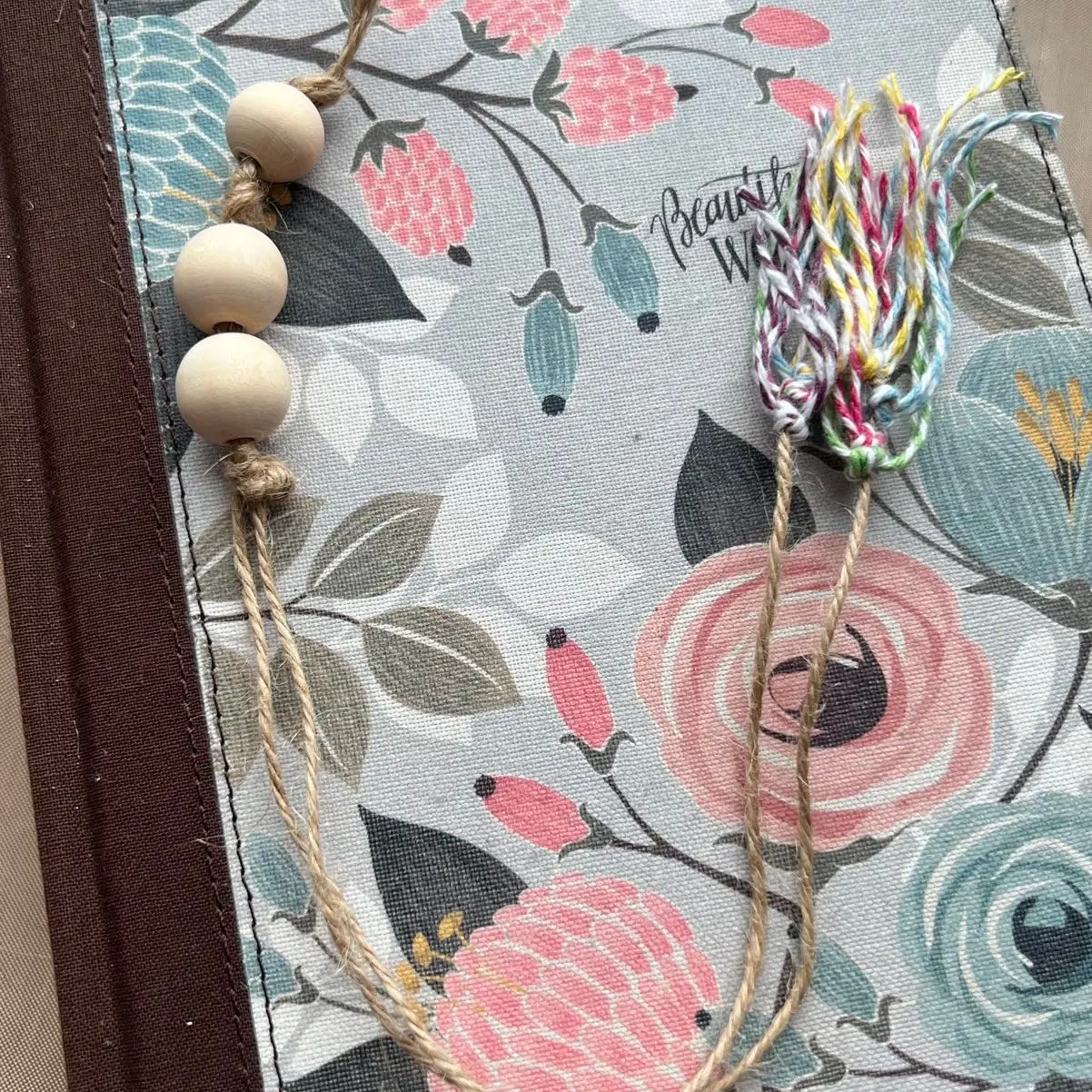 hand made beaded tassel for bible, book, hang over mirror… can be used for anything you’d like! these are customizable!