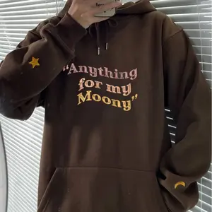 Embroidered Anything For My Moony sweatshirt, Harry Fandom Unisex Sweatshirt, Marauders Embroidered Sweatshirt, Wizard Book Gift Crewneck, Wizard Sweater