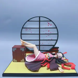 Ming Er House Demon Slayer Sleeping Posture You Douzi Screen Anime Character Model Figurine Model Statue