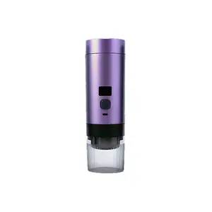 Portable coffee machine, capsule coffee machine, home coffee machine, rechargeable wireless portable coffee machine