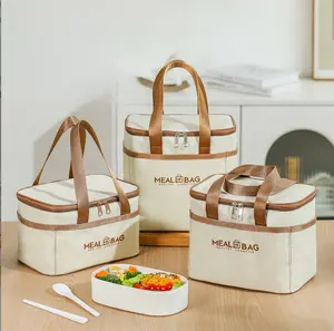 Personalized Cooler Lunch Bag, Lunch Box Soft Cooler Bags Insulated for Lasagna Lugger Tote for Potluck Parties