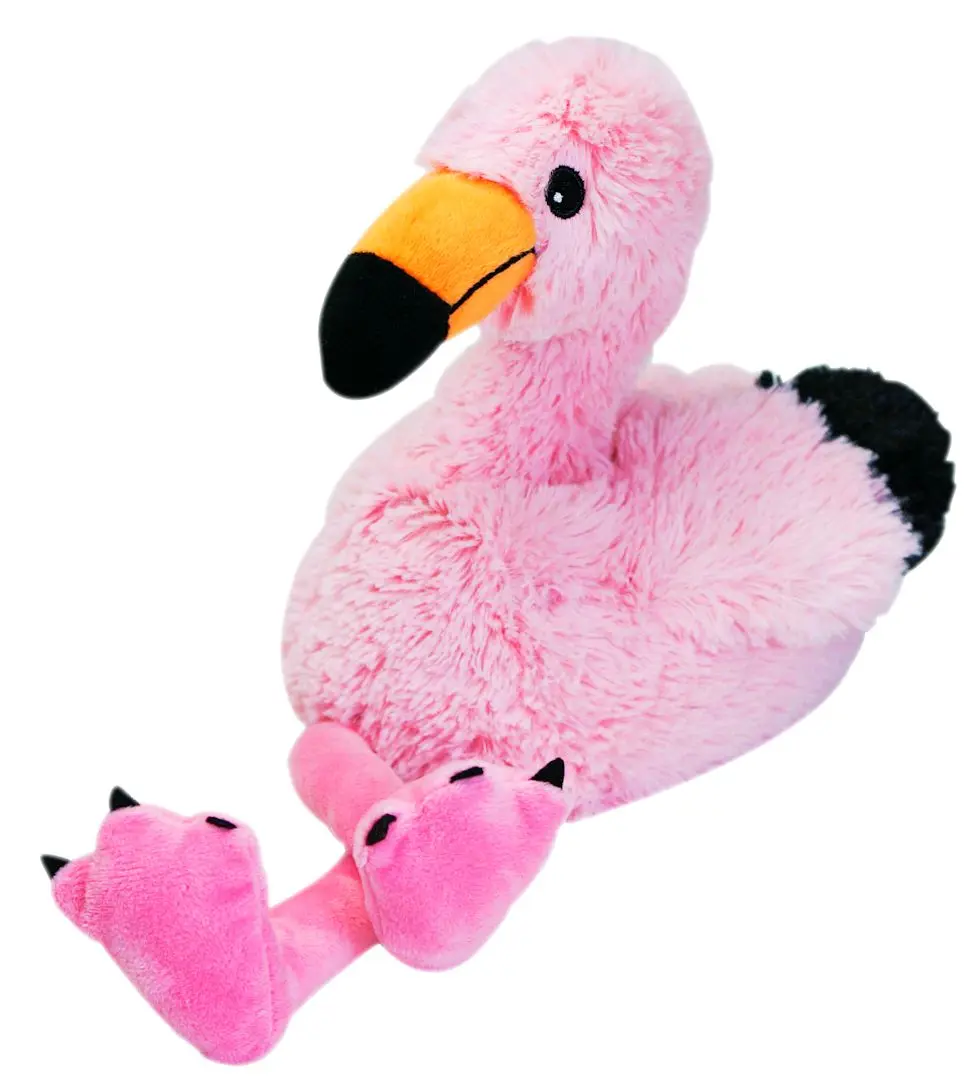 FLAMINGO - WARMIES Cozy Plush Heatable Lavender Scented Stuffed Animal