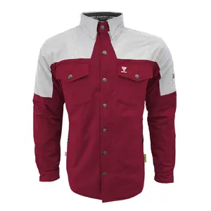 SoftShell Reflective Red Maroon Eclipse Winter Jacket for Men - with Pads