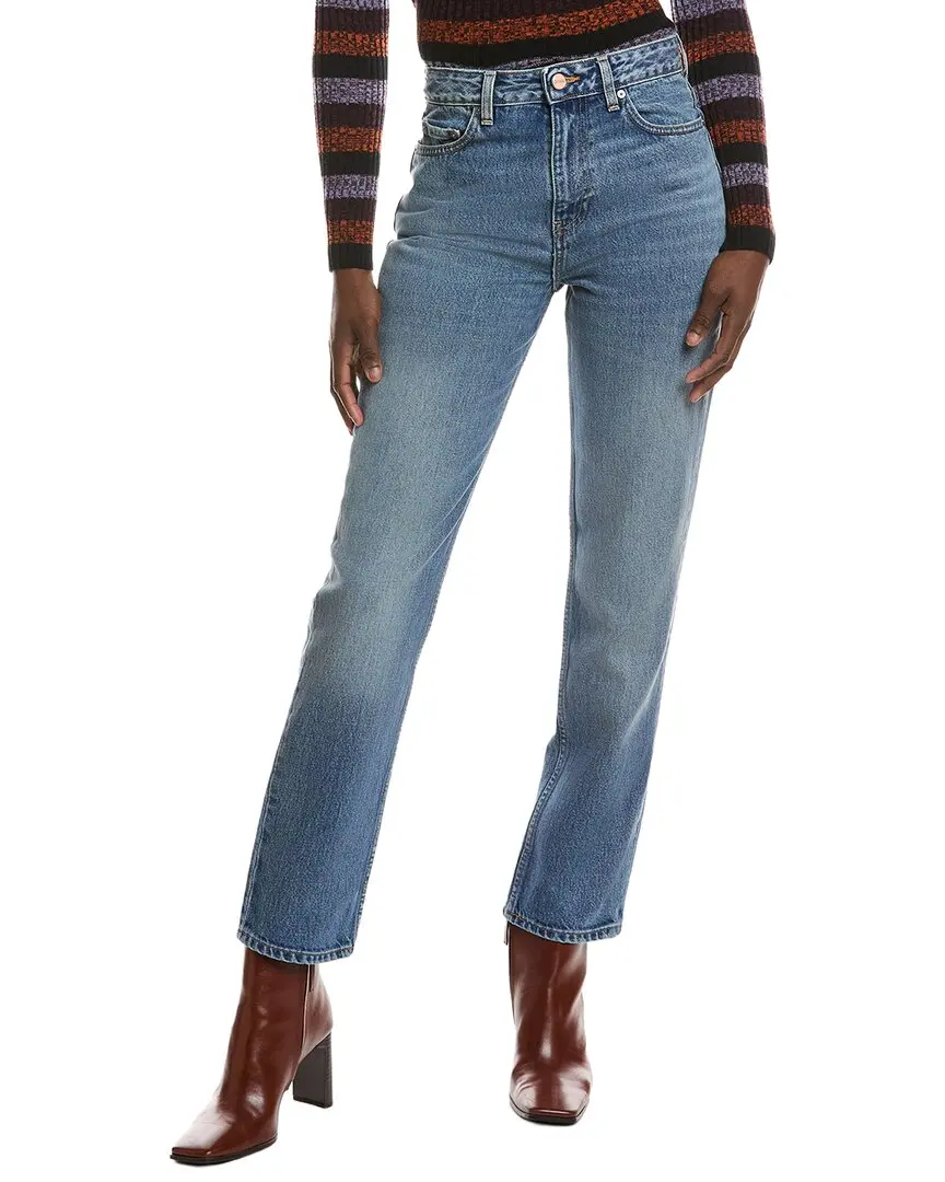 GANNI Swigy High-Rise Straight Jean