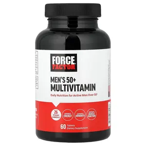 Force Factor Men's 50+ Multivitamin, 60 Tablets