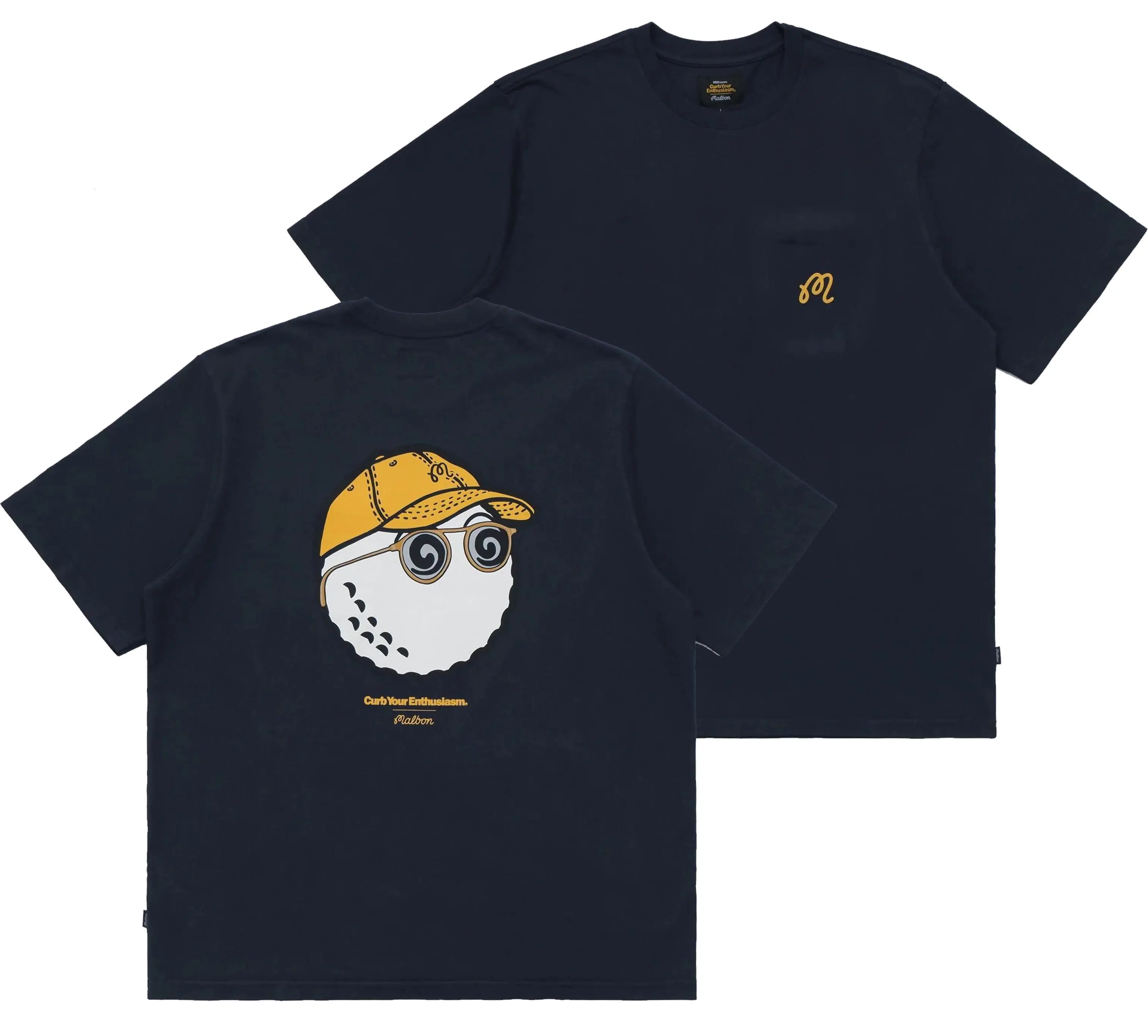 Malbon X Curb Your Enthusiasm Curb Buckets T-shirt Sweatshirt - 2 Sides