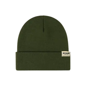 Roam Wool Blend Forest Green Beanie