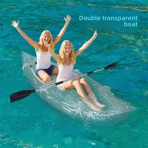 Kayak inflatable boat * folding fishing boat * rubber boat assault boat transparent boat Outdoor