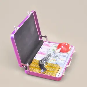 1:6 Mini Decorative Case Set – Includes Colorful Notes, Shiny Cubes & Retro-Style Medals | Unique Father’s Day Gift & Miniature Display Decor