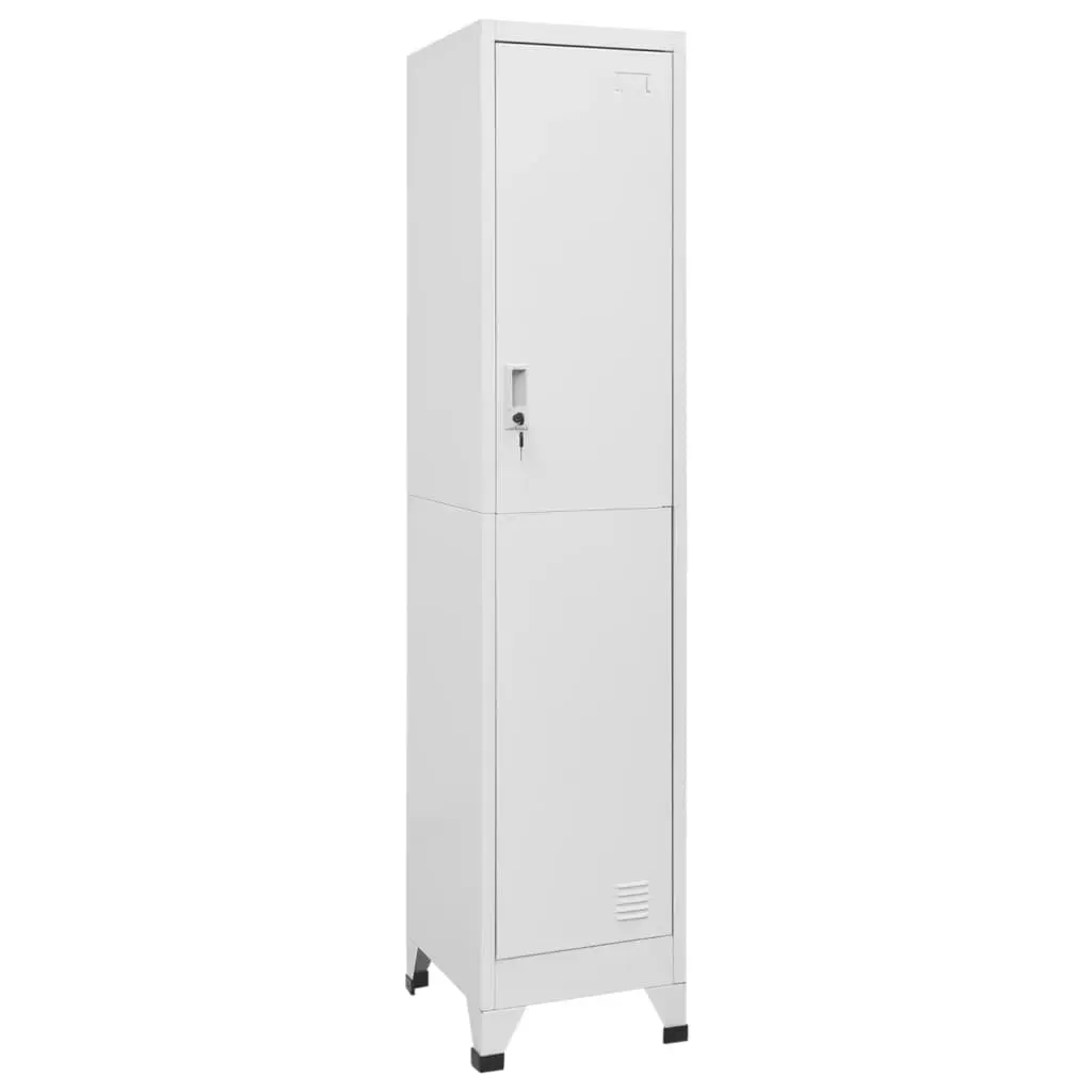 vidaXL Cabinet, Home Office Storage Cabinet with Lockable Door, Locker File Cabinet for Home School Changing Room, Industrial Style 244472