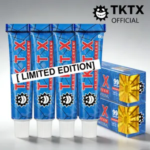 TKTX Numbing Cream (4 Pack) - For Tattoos - Limited Edition Painless Procedure 99% Very Strong 10g