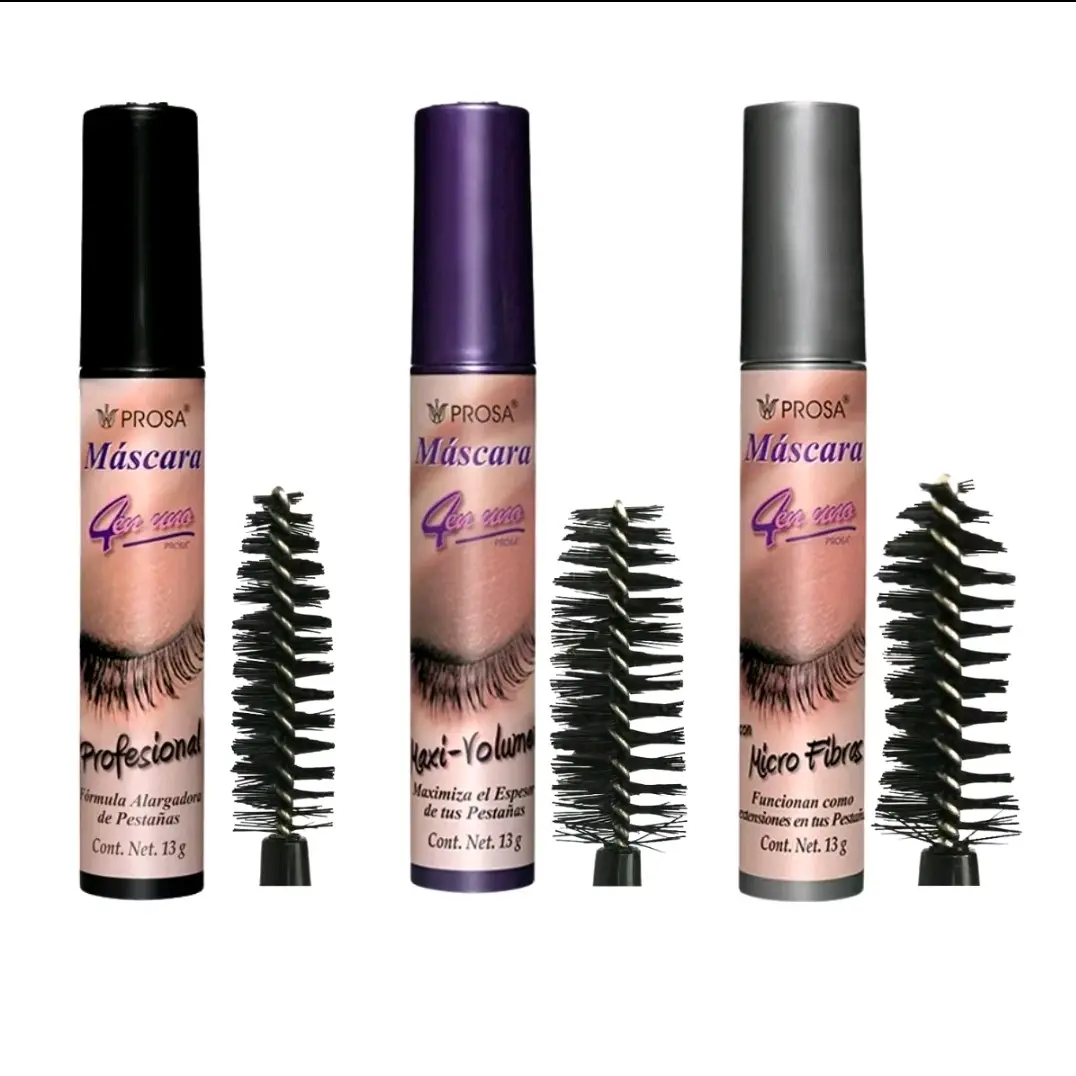 Prosa Mexican Mascara - Professional Formula for Longer Looking Lashes 10ml Smooth Application & Long Lasting Wear Makeup Cosmetic