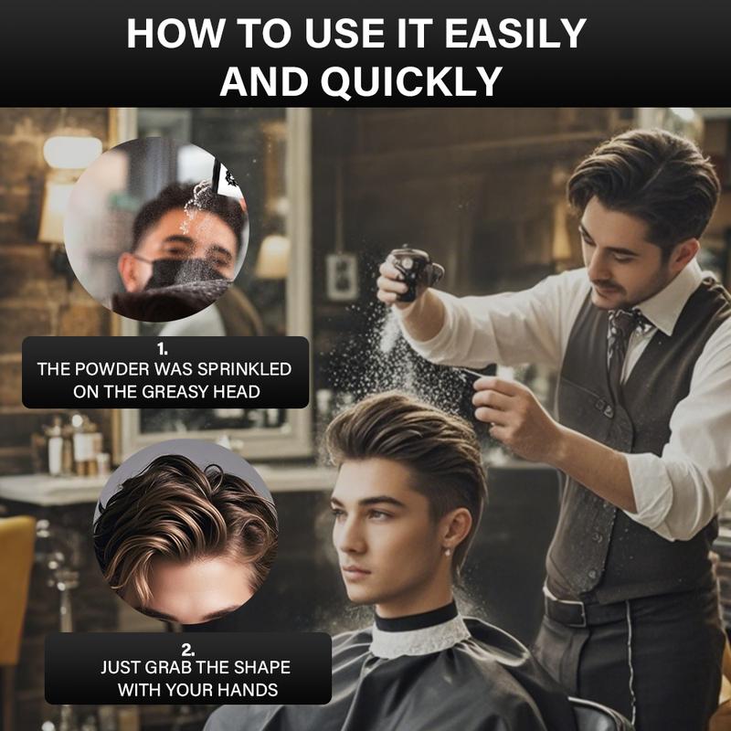 BUNEE 20g Hair Volumizer Powder Bottle Packaging with Texture Enhancement and Root Lifting Adds Messy Fashion Oil Absorbing Formula for All Day Freshness Creating Just Styled Look