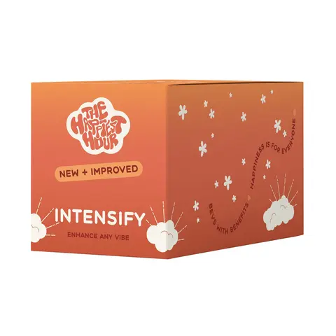 INTENSIFY - Wellness Vitamins Supplement Shots with Myrcene - Support Relaxation & Well-Being Flavorful Amplify