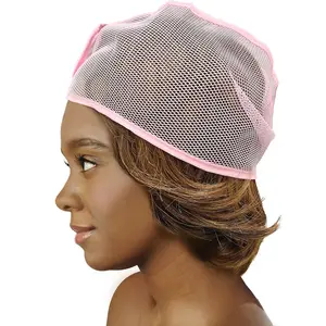 DONNA Mesh Wrap Headband Extra Large for Women in Purple - Soft Breathable Face Wash & Hair Care Beauty Routine Band