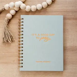 The Anastasia Co. Prayer Journal - Green Linen