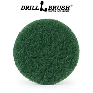 5in Green Scrubbing Pads Refill - Abrasive- Kitchen & Grill Cleaning | 5in-PG-refill-DB