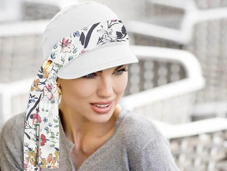 Katia Plus – Soft Sun Hats for women, Chemo Headwear and Scarves for women UPF 50+ Sun Protection, newsboy Bamboo Baseball Cap Hair Loss