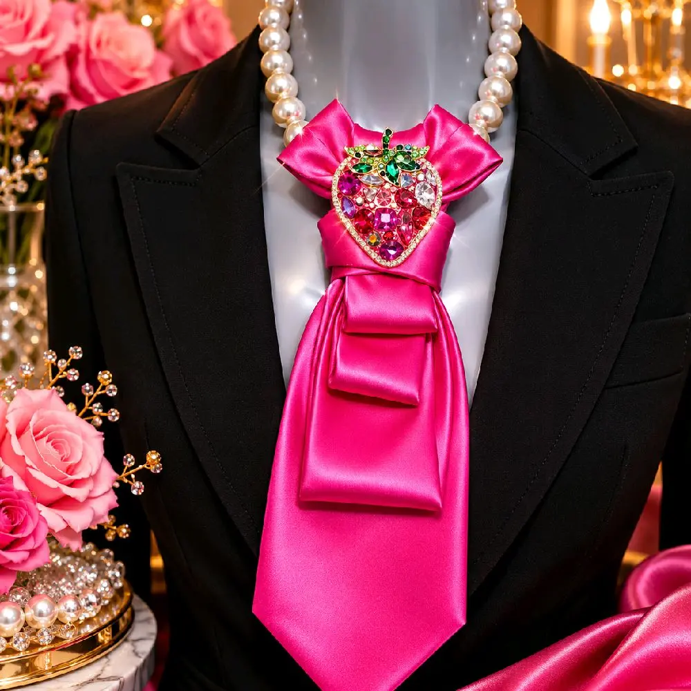 Blingy Tie Necklaces