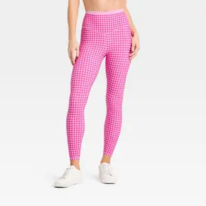 Women's High-Rise Piped 7/8 Leggings - JoyLab